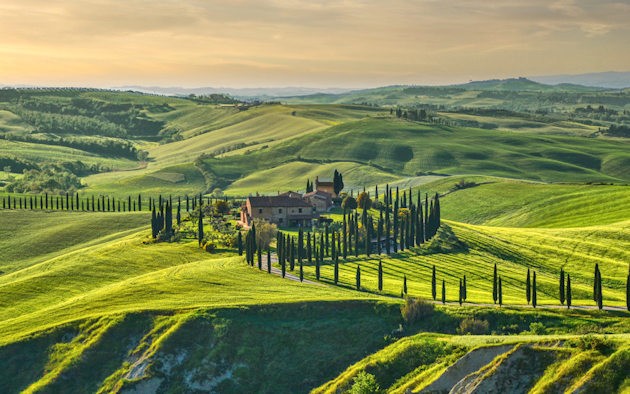 scorcio val d'orcia